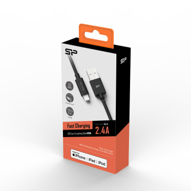 Logo trade promotional gifts image of: DATA TRANSFER CABLE LK15AL Type A- Mfi Lightning