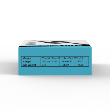 Logo trade promotional giveaways image of: DATA TRANSFER CABLE LK15CC Type C-C