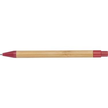 Logotrade advertising products photo of: Wheatstraw and bamboo ballpen HALLE