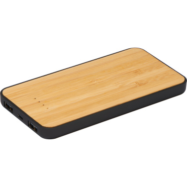 Logotrade promotional items photo of: Wireless charger and powerbank 8000 mAh MILAN