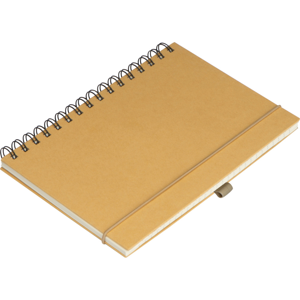 Logo trade promotional gifts picture of: Cardboard notebook SILKEBORG