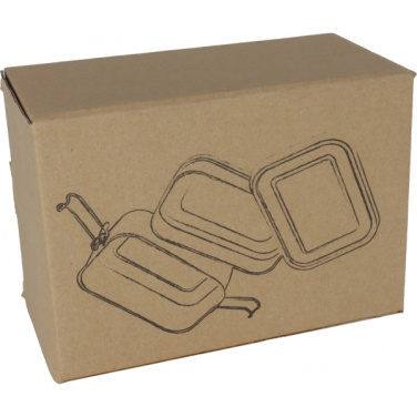 Logotrade promotional merchandise picture of: 2-level lunch box PORTO ALEGRE