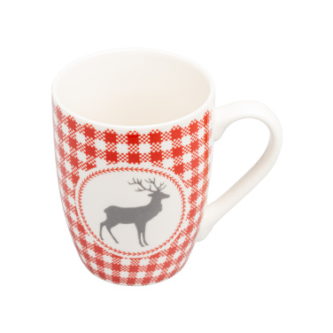 Logo trade promotional giveaways image of: 2 Xmas mugs ANKARA