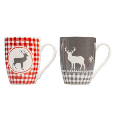 Logotrade promotional giveaway image of: 2 Xmas mugs ANKARA