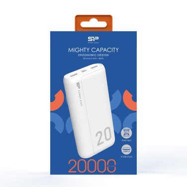 Logo trade promotional merchandise image of: Power bank Silicon Power GS15 20000 mAh