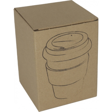 Logotrade promotional giveaways photo of: Glass drinking cup WROCŁAW 350ml