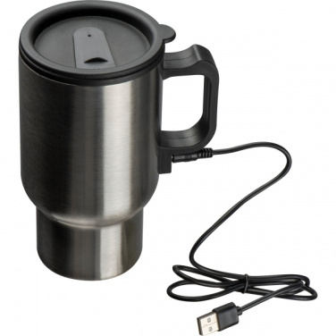 Logo trade business gifts image of: Thermal mug ZURICH 400 ml
