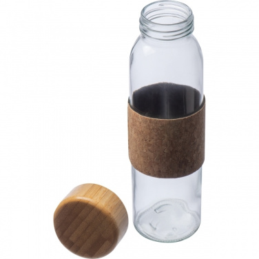 Logotrade promotional items photo of: Glass bottle SKOPJE 500 ml