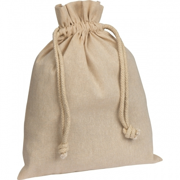 Logotrade promotional item picture of: Recycled cotton bag PASADENA