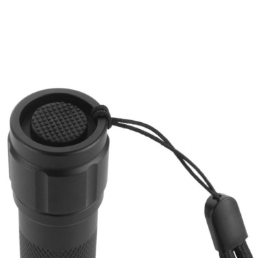 Logo trade promotional giveaways image of: Flashflight ONTAKU Schwarzwolf