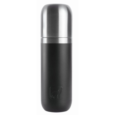 Logotrade promotional products photo of: Vacuum bottle DINARA Schwarzwolf