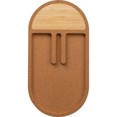 Logotrade promotional products photo of: Desk organiser with charging station LANCASTER