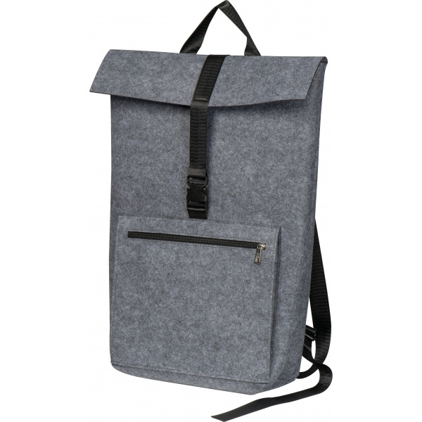 Logotrade promotional product image of: RPET Felt Backpack BIRMINGHAM