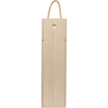 Logo trade promotional giveaways image of: Wine box DAVENPORT