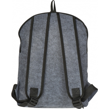 Logo trade promotional product photo of: RPET Backpack Davos