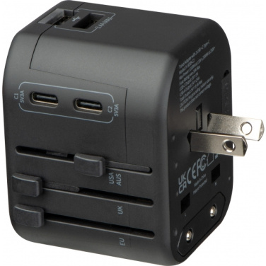 Logotrade promotional merchandise image of: Travel Adapter Maracena