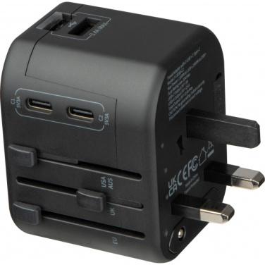 Logo trade promotional products picture of: Travel Adapter Maracena