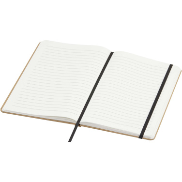 Logotrade promotional giveaway picture of: Holm A5 stone paper hard cover notebook with lined pages