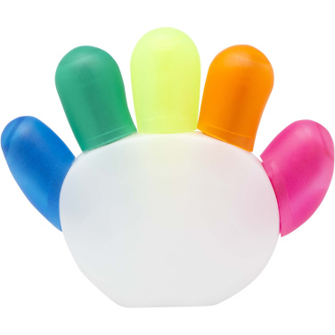 Logo trade promotional merchandise image of: Patina 5-colour highlighter