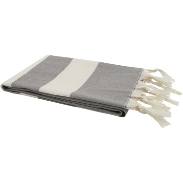 Logo trade promotional gift photo of: Anders hammam towel 147 x 75.5 cm