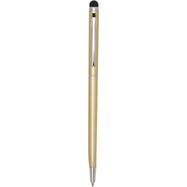 Logotrade advertising products photo of: Ore aluminium ballpoint pen with stylus