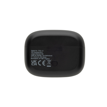 Logo trade promotional merchandise photo of: Airtune RCS recycled plastic ANC earbuds with touch screen