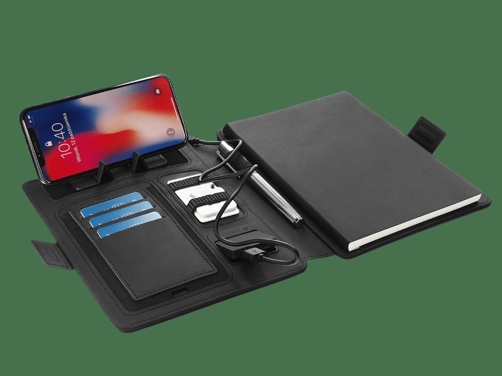 Logotrade business gift image of: HERMANO Power Bank Organizer 54713000