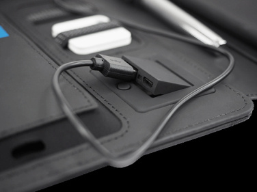 Logo trade business gifts image of: HERMANO Power Bank Organizer 54713000