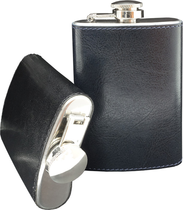 Logo trade promotional merchandise picture of: Hip flask 426019