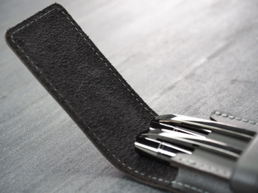 Logo trade promotional items image of: Pen case 1221131