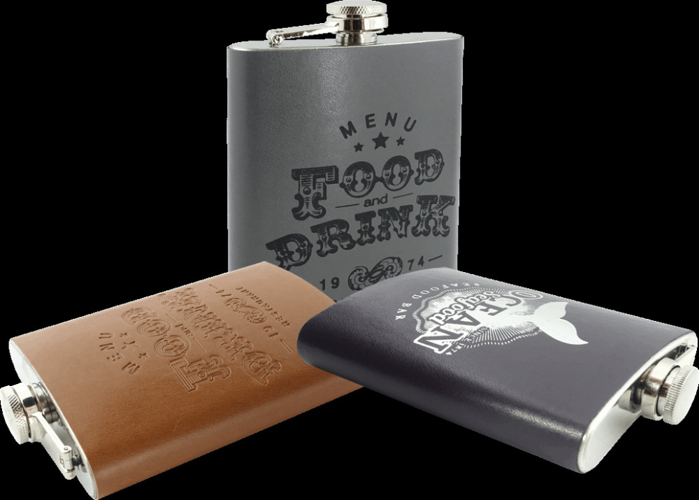 Logotrade corporate gift image of: Hip flask 425119
