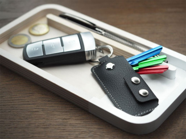 Logo trade promotional items image of: Keyring 1276157