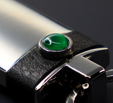 Logo trade promotional products image of: Agate stone Keyring 1297095