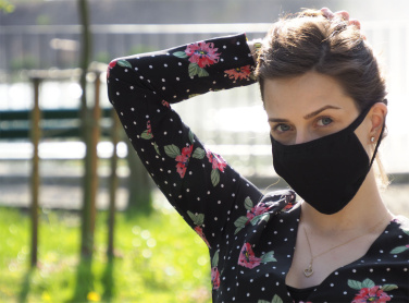 Logotrade promotional product image of: MARS cotton mask (size M) 1379165