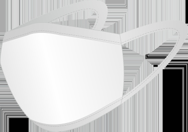 Logo trade promotional items image of: MARS cotton mask (size M) 1379165