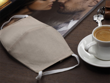 Logo trade promotional giveaways image of: VENUS PRO cotton face mask with a pocket an HEPA filter 1378165