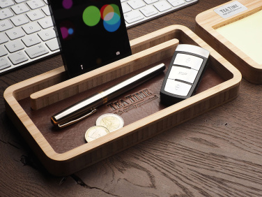 Logo trade promotional product photo of: Wooden desk organiser 1852292