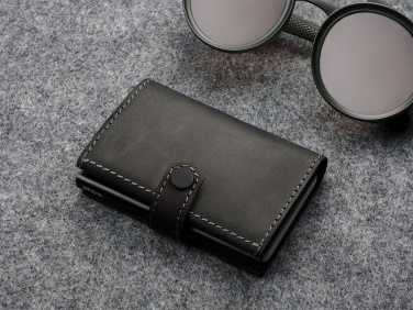 Logotrade promotional product picture of: RFID wallet - Hunter Leather 2109284