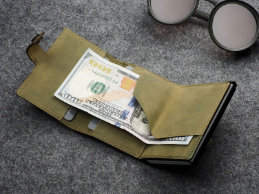 Logotrade advertising product image of: RFID wallet - Hunter Leather 2109284