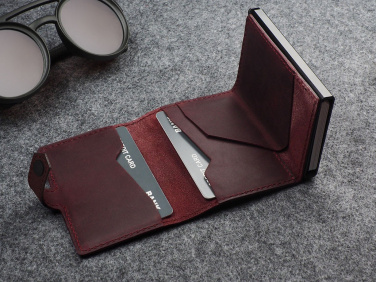 Logotrade advertising product picture of: RFID wallet - Hunter Leather 2109284