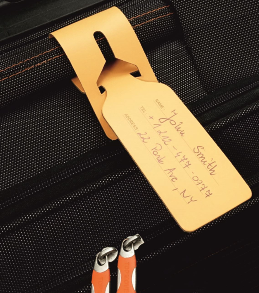 Logotrade promotional merchandise picture of: Luggage tag 969094