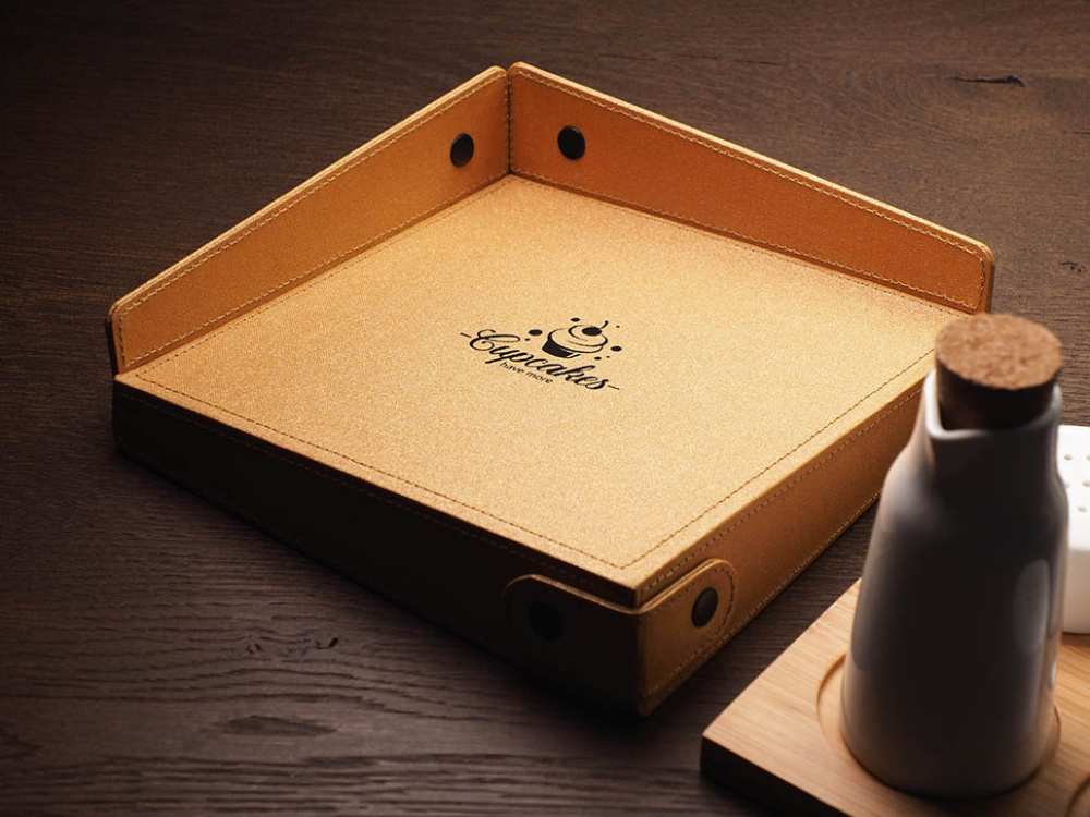 Logo trade corporate gift photo of: Napkin box 1662280