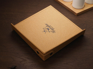 Logo trade promotional merchandise image of: Napkin box 1662280