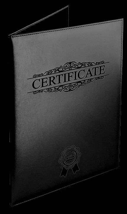 Logotrade business gifts photo of: Certificate cover 152019