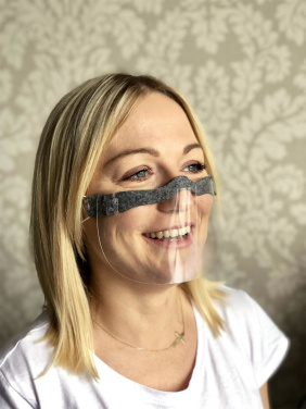 Logotrade advertising product picture of: HESTIA clear face shield-mask for mouth and nose 1452162