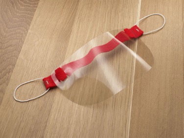 Logo trade corporate gift photo of: HESTIA clear face shield-mask for mouth and nose 1452162