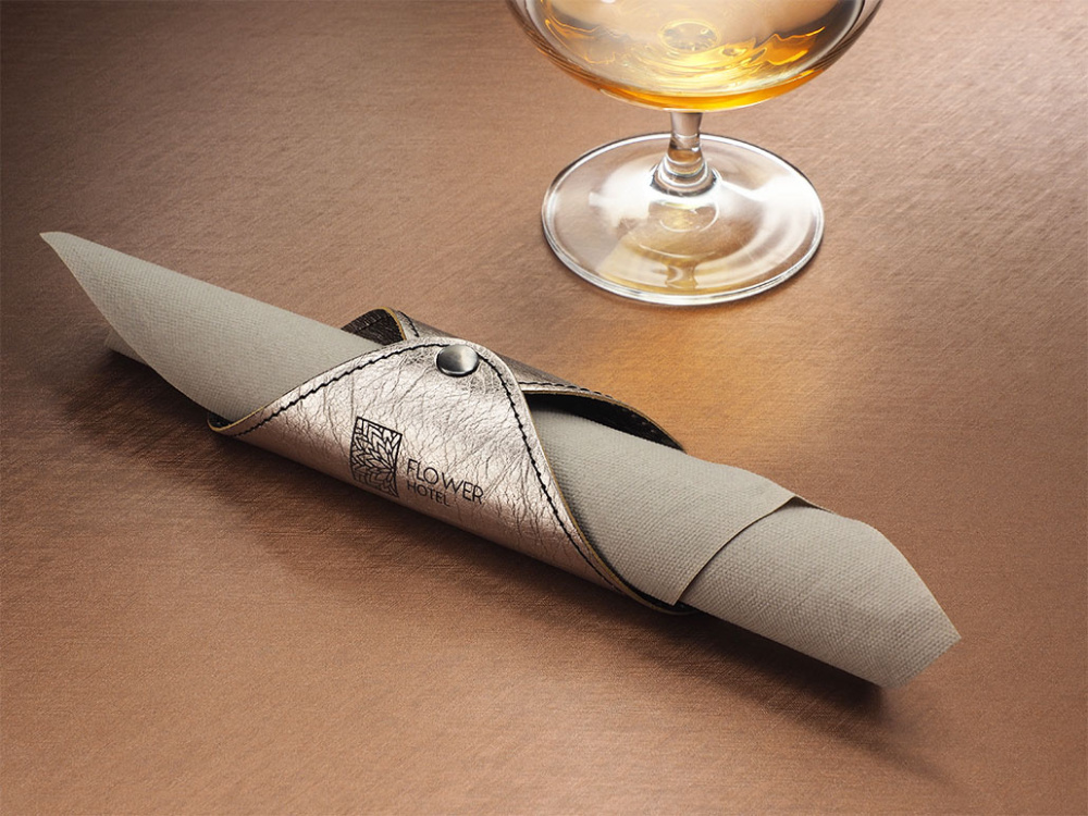 Logo trade corporate gifts picture of: Napkin ring 1032265