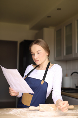 Logo trade advertising products image of: AMARO apron 1615165