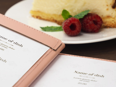 Logo trade promotional product photo of: Menu cover 1087281