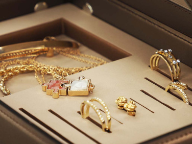 Logo trade business gift photo of: Jewellery box 1674094